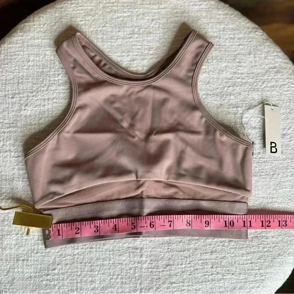 Beloforte Coco Sports Bra in Dusty Rose. Racerback. Size Small. NWT! - Picture 14 of 15